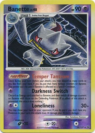 Banette - 19/127 - Reverse Holo - EN Banette - 19/127 - Reverse Holo - EN