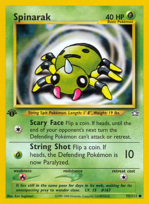 Spinarak - 75/111 - 1st Edition - EN