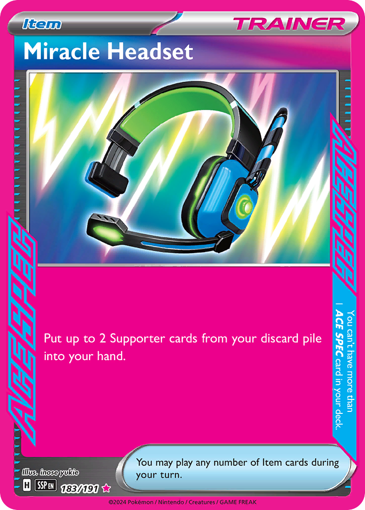 Miracle Headset - 183/191 - EN Miracle Headset - 183/191 - EN
