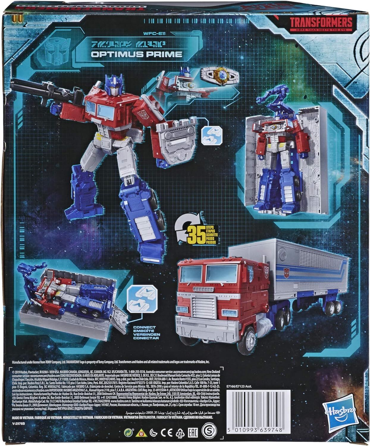 Transformers Toys Generations War for Cybertron: Earthrise Leader WFC-E11 Optimus Prime