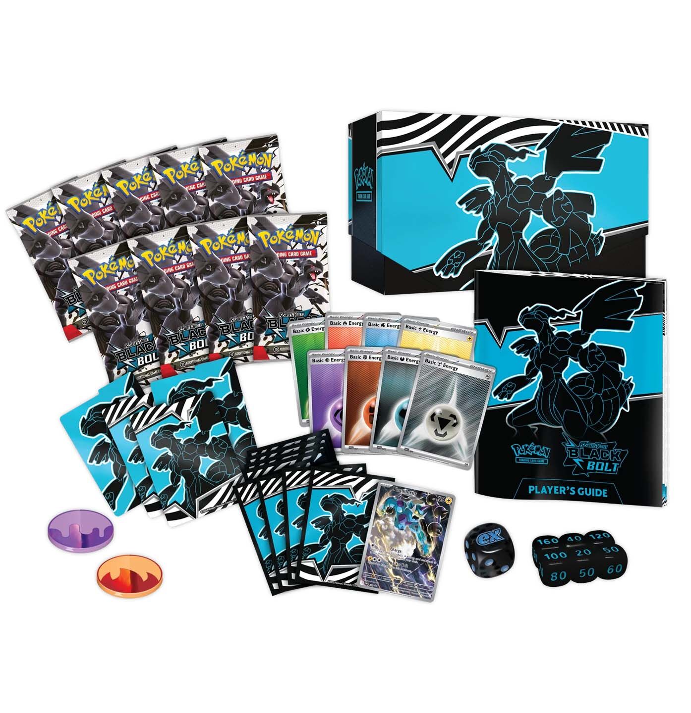 Pokémon TCG: Scarlet & Violet SV10.5 - Black Bolt Elite Trainer Box - EN