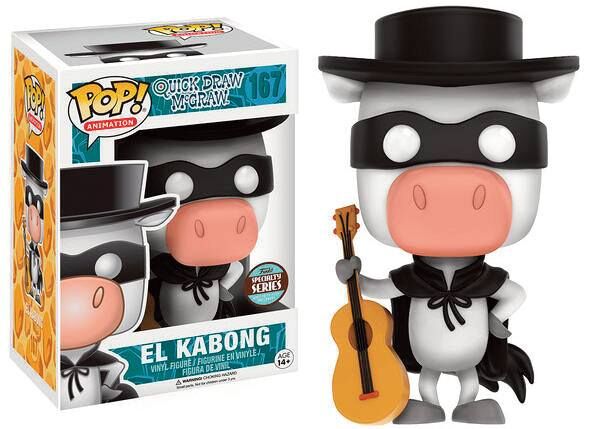 Quick Draw McGraw POP! Animation Vinyl Figur Specialty Series El Kabong 9 cm