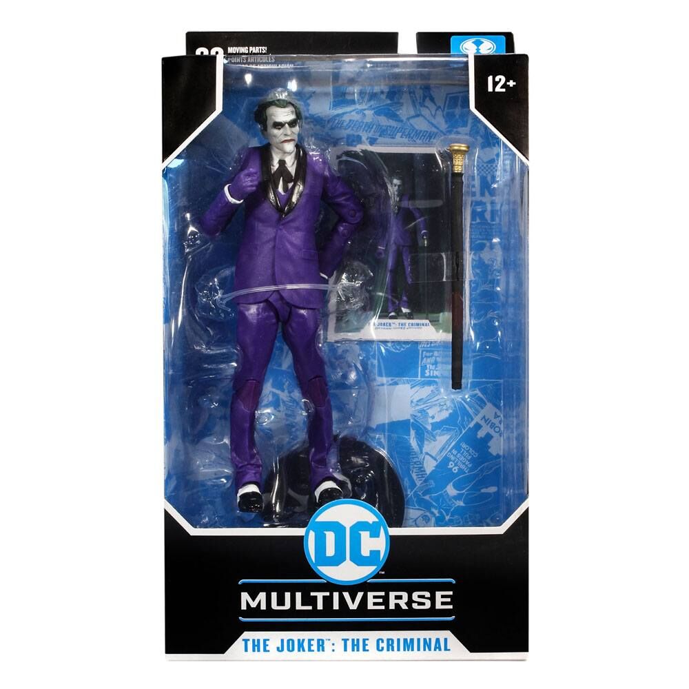 DC Multiverse Actionfigur The Joker: The Criminal 18 cm