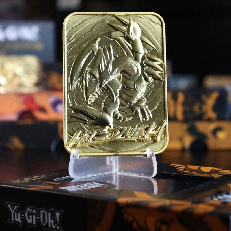 Yu-Gi-Oh! Blue Eyes Toon Dragon 24k Gold Plated Limited Edition Card
