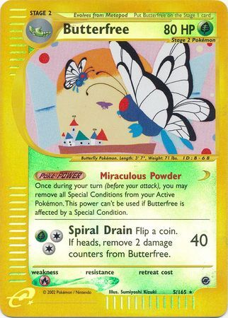 Butterfree - 5/165 - Reverse Holo - EN