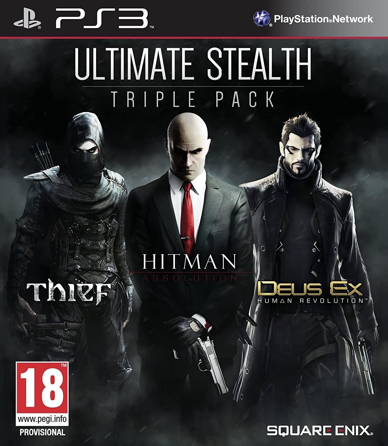 Ultimate Stealth Triple Pack - OVP - PS3 - EN