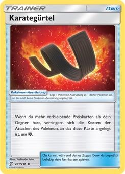 Karategürtel 201/236 - Pokémon TCG