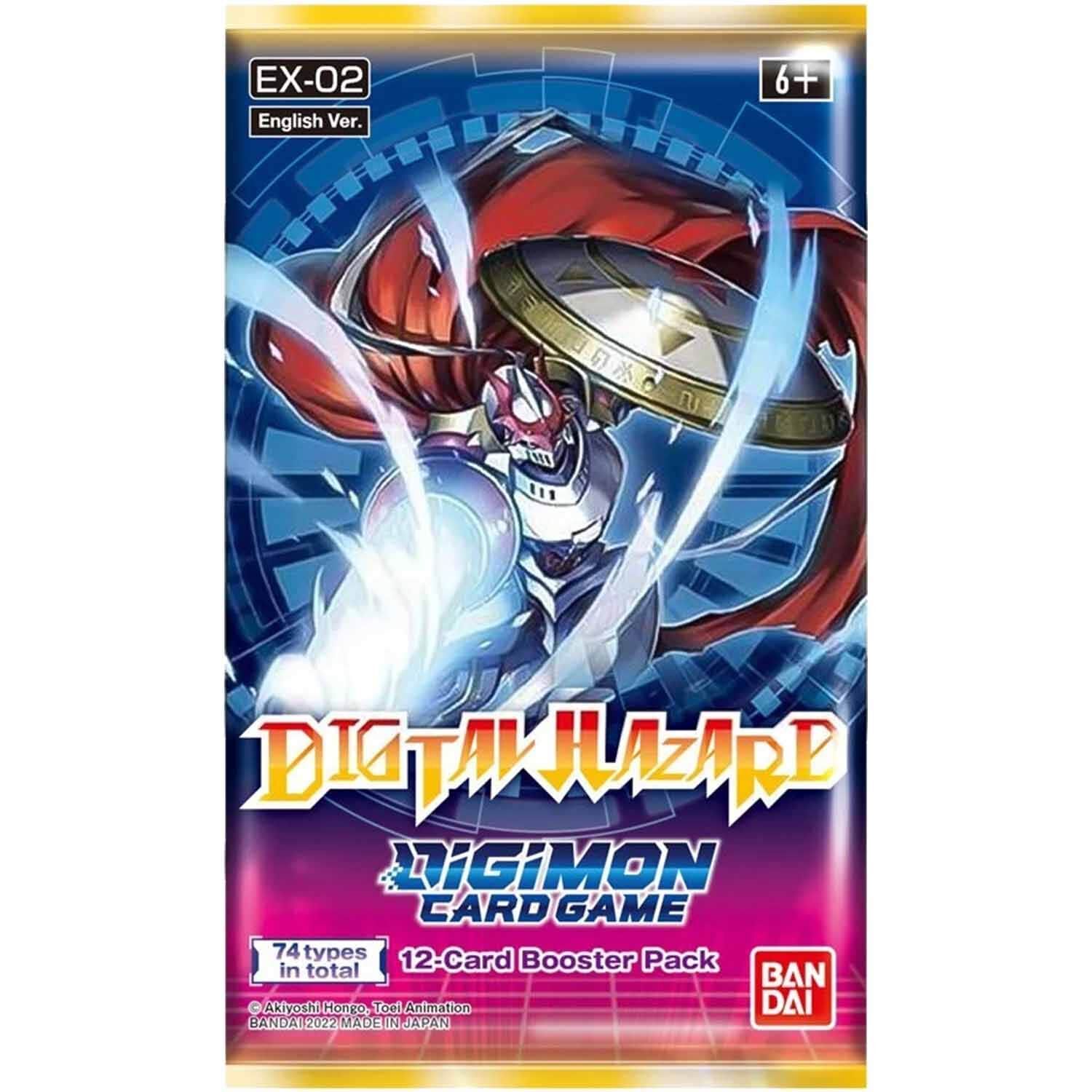 Digital Hazard EX02 Booster Display - Digimon Card Game - EN