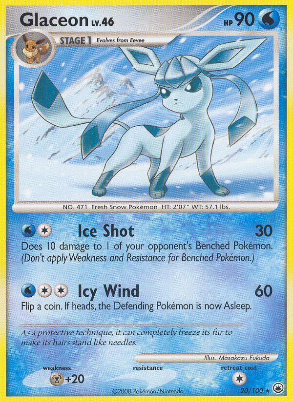 Glaceon - 20/100 - EN Glaceon - 20/100 - EN