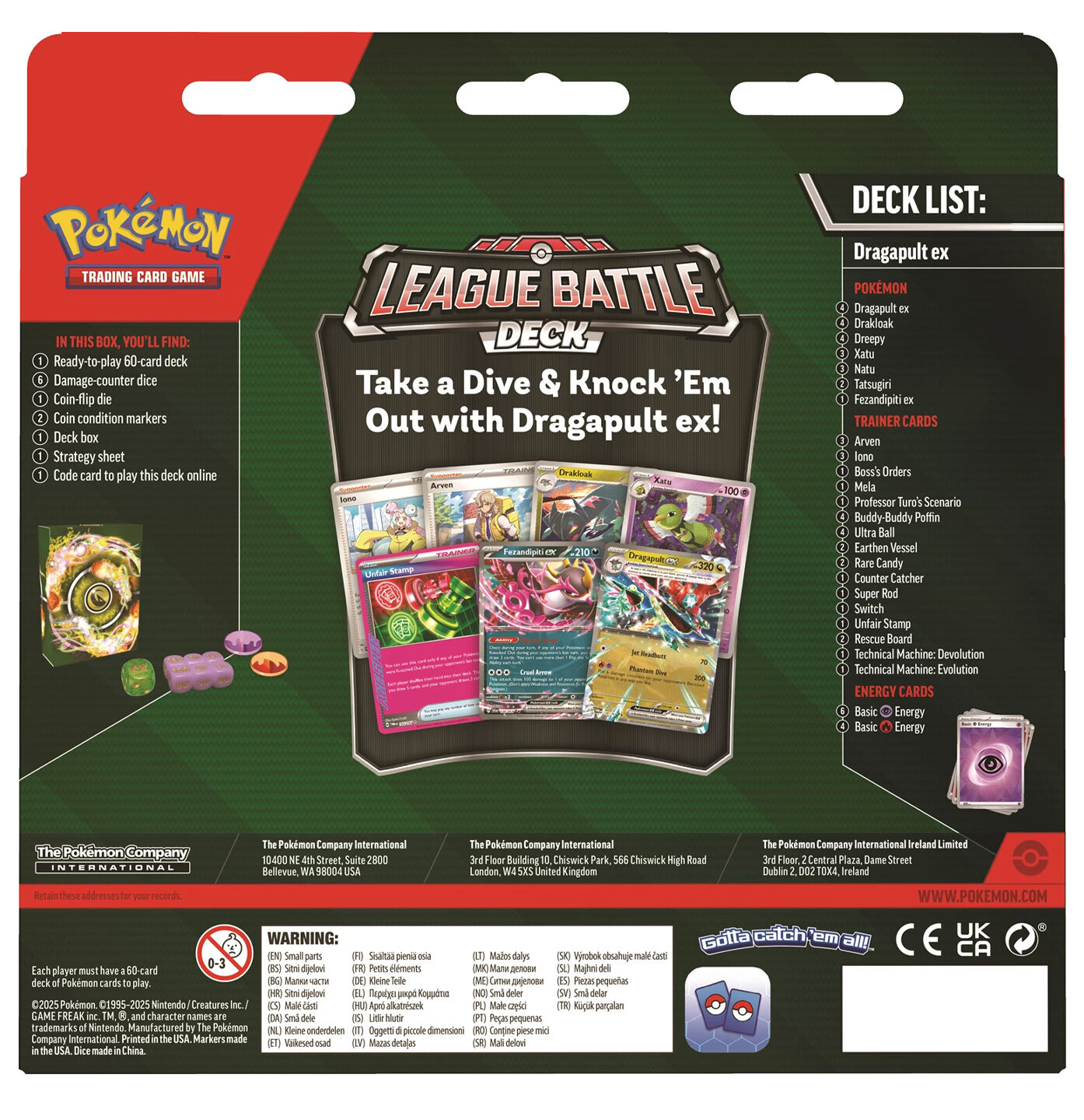 Pokémon League Battle Deck Dragapult - EN