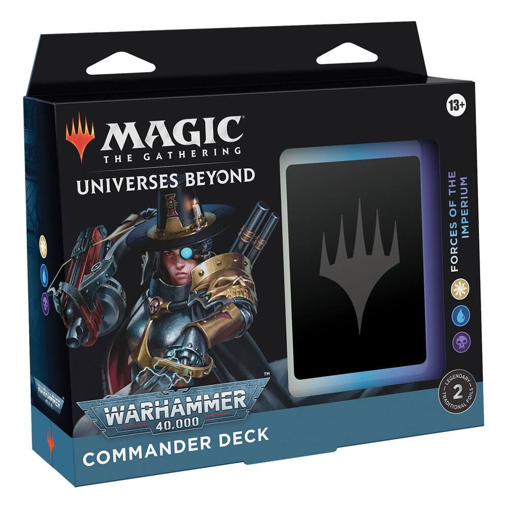 Warhammer 40,000 Commander Decks - Forces of the Imperium - Magic the Gathering - EN Warhammer 40,000 Commander Decks - Forces of the Imperium - Magic the Gathering - EN