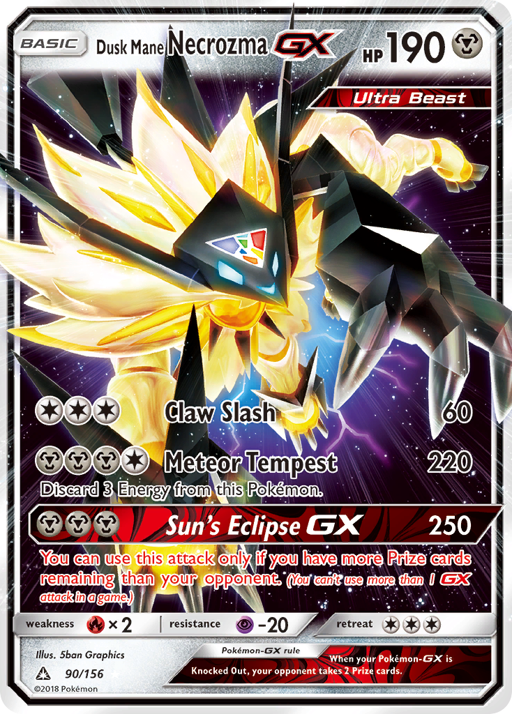 Dusk Mane Necrozma-GX - 90/156 - EN