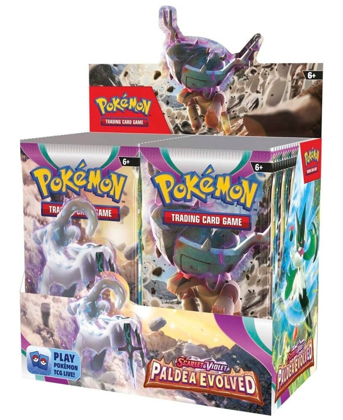 Pokémon TCG: Scarlet & Violet-Paldea Evolved Booster Display Box (36 Packs) - EN Pokémon TCG: Scarlet & Violet-Paldea Evolved Booster Display Box (36 Packs) - EN