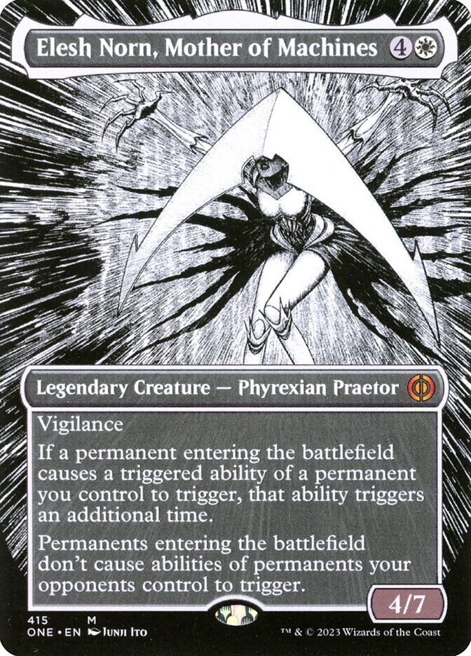Elesh Norn, Mother of Machines - ONE 415 - Normal - EN - NM Elesh Norn, Mother of Machines - ONE 415 - Normal - EN - NM