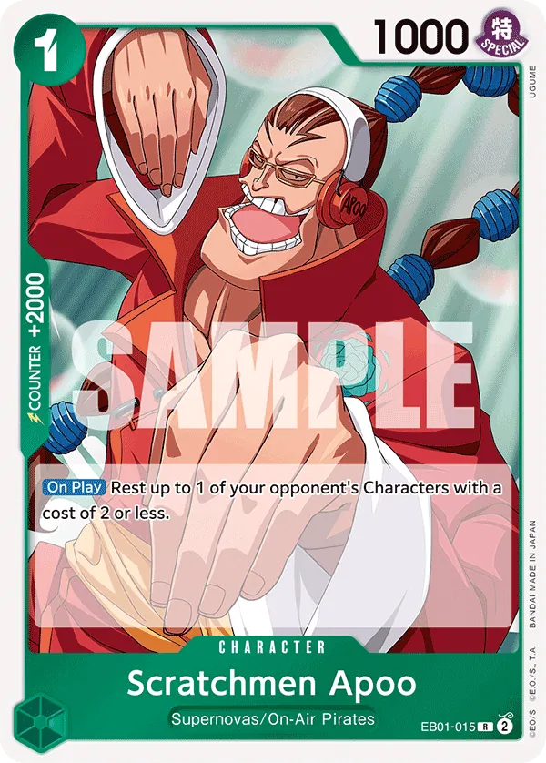 Scratchmen Apoo - EB01-015 Scratchmen Apoo - EB01-015
