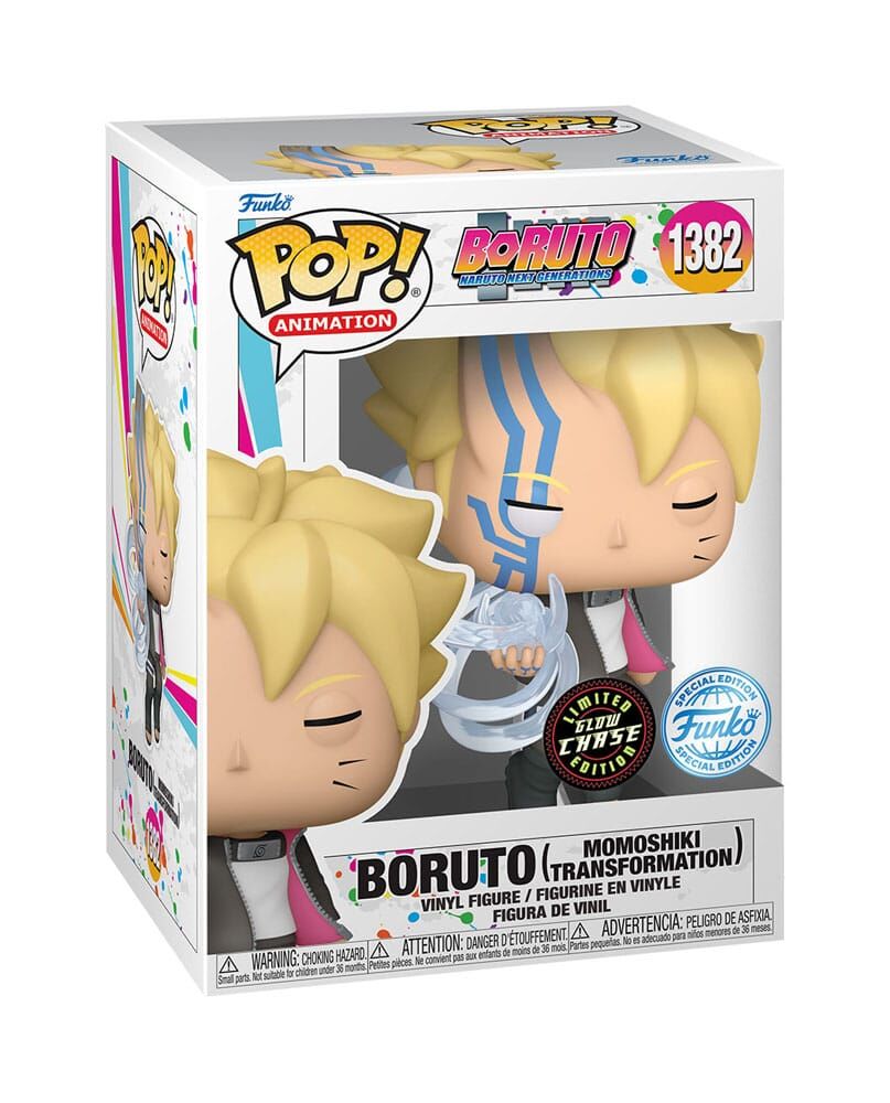 Boruto Naruto Next Generations POP! - Animation Viny Figur Boruto (Glow Chase Variante) 9cm