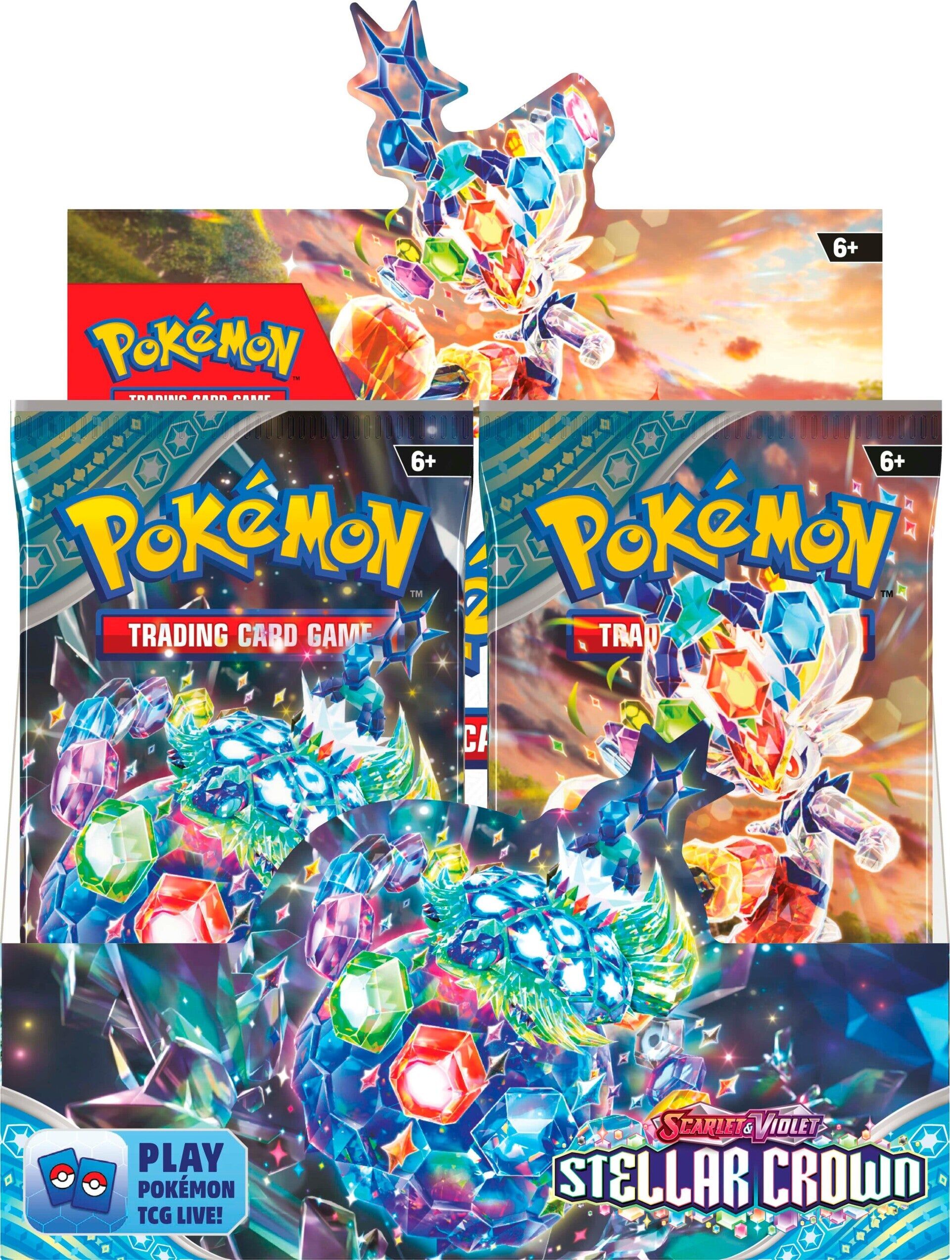 Pokémon TCG: Scarlet & Violet-Stellar Crown Booster Display Box (36 Packs) - EN