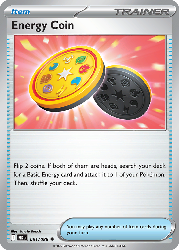Energy Coin - 081/086 - EN