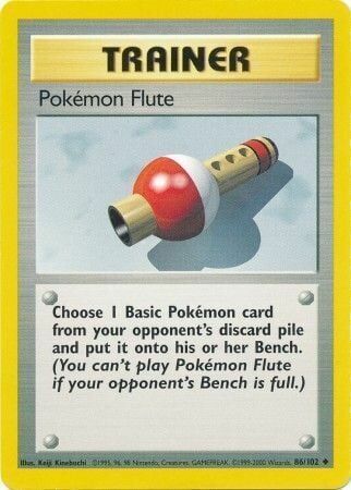 Pokémon Flute - 86/102 - Unlimited - EN