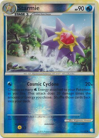 Starmie - 53/123 - Reverse Holo - EN Starmie - 53/123 - Reverse Holo - EN
