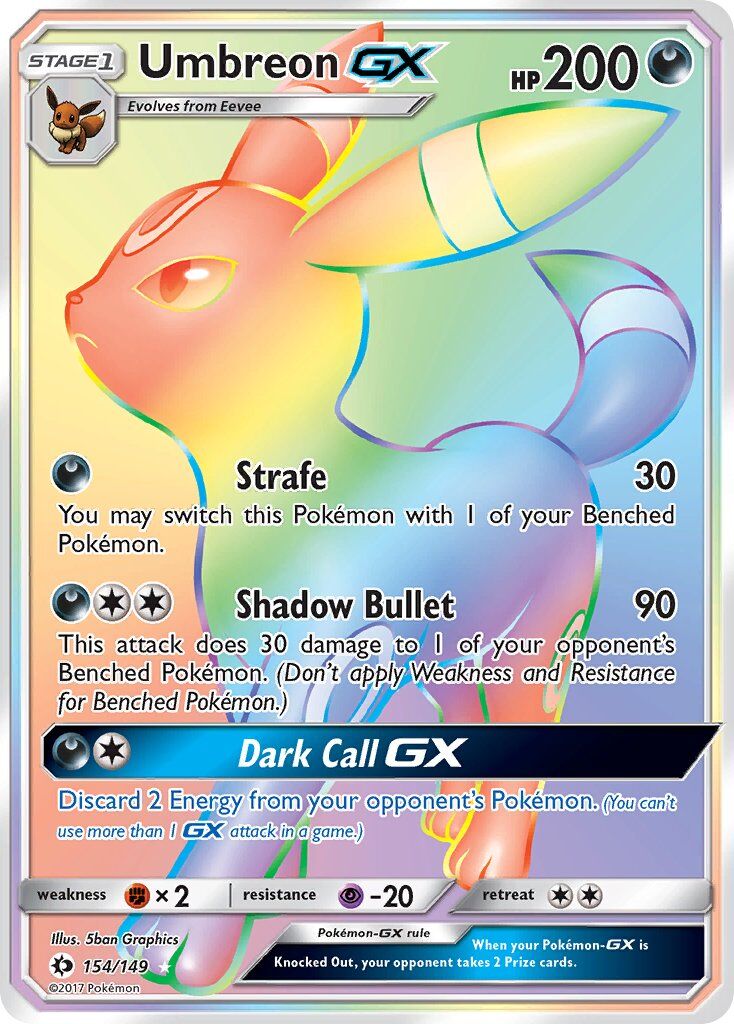 Umbreon-GX - 154/149 - EN