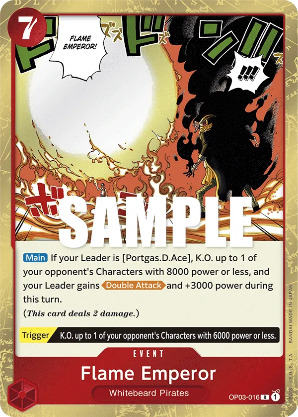 Flame Emperor - OP03-016 Flame Emperor - OP03-016