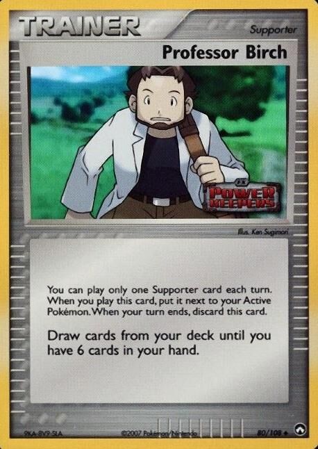 Professor Birch - 80/108 - Reverse Holo - EN