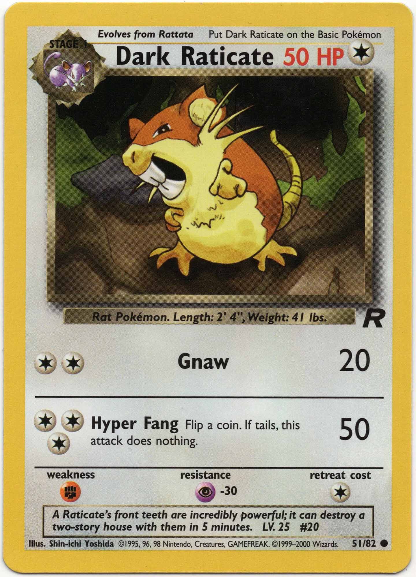 dark-raticate-51-82-pok-mon-tcg Dark Raticate - 51/82 - Pokémon TCG