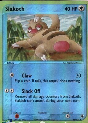 Slakoth - 45/109 - Reverse Holo - EN