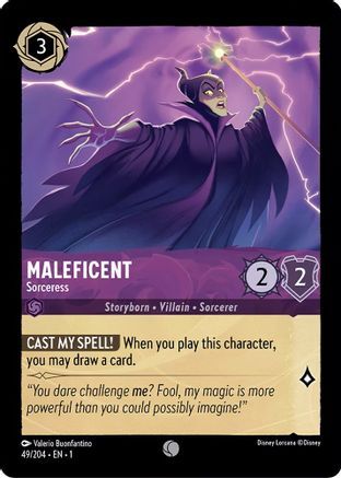 Maleficent - Sorceress - 49/204 - EN Maleficent - Sorceress - 49/204 - EN