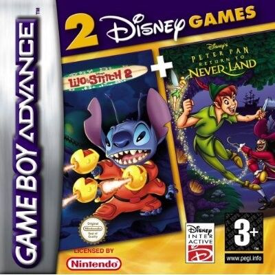 lilo-and-stich-peter-pan-game-boy-advance-cover Lilo & Stitch 2 + Peter Pan Neverland 2in1 - GBA