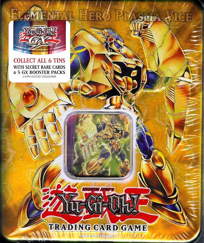 2007-wave-2-elementarheld-plasma-vice-collector-s-tin-yu-gi-oh Elementarheld Plasma Vice 2007 Tin Sealed - Yu-Gi-Oh!
