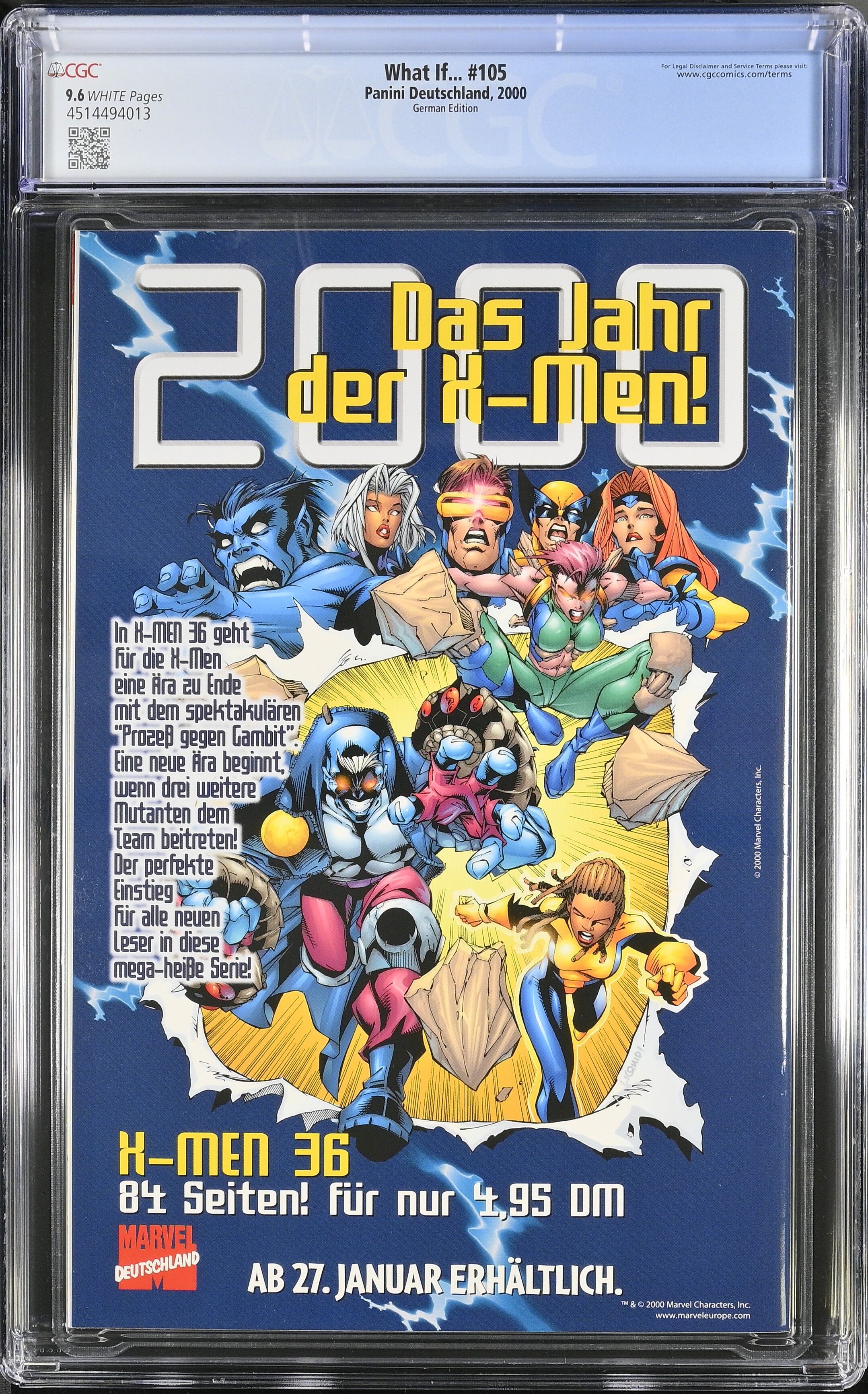 What If #105 CGC 9.6 Spidergirl #0