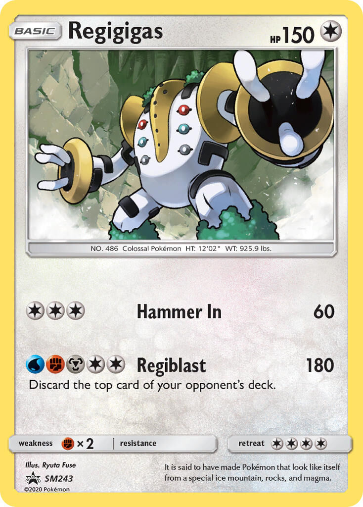 Regigigas - SM243/SM243 - EN