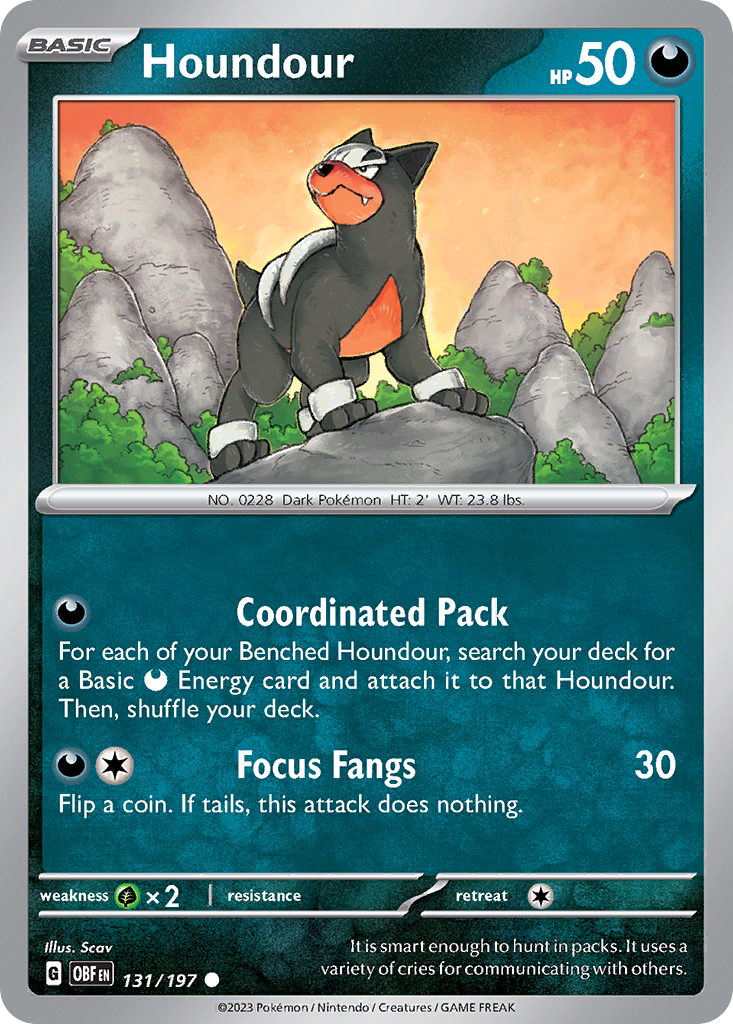 Houndour - 131/230 - EN Houndour - 131/230 - EN