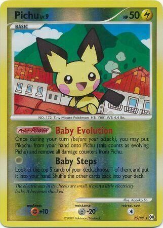 Pichu - 25/99 - Reverse Holo - EN