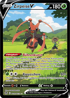 zirpeise-v-tg12-tg30-pokemon-tcg-near-mint-en Zirpeise V - TG12/TG30 - Pokémon TCG - Near Mint - DE
