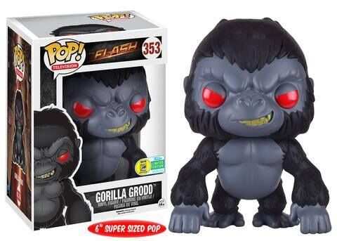 The Flash Super Sized POP! TV Vinyl Figur Gorilla Grodd SDCC 2016 Exclusive 15 cm