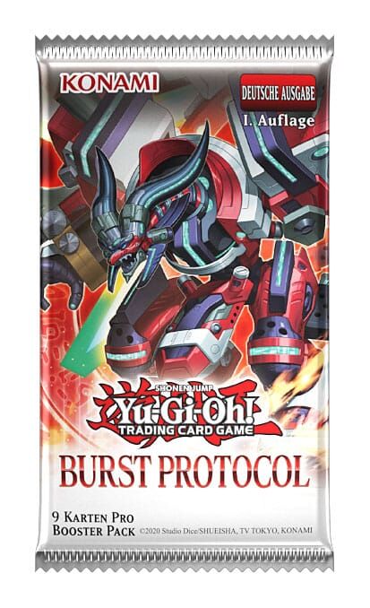Burst Protocol Booster Pack - 1. Auflage - Yu-Gi-Oh! - DE Burst Protocol Booster Pack - 1. Auflage - Yu-Gi-Oh! - DE