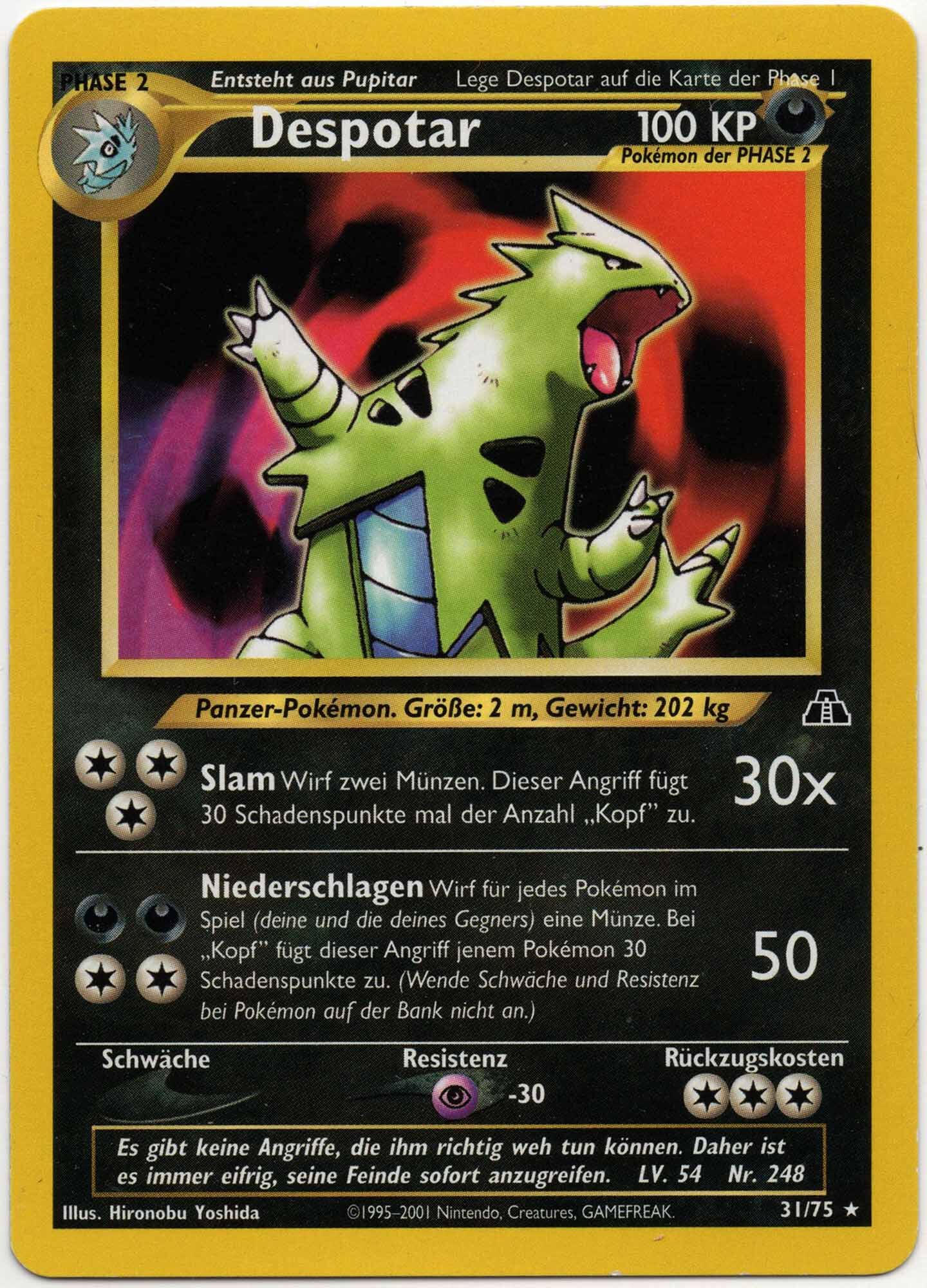 Despotar - 31/75 - Pokémon TCG