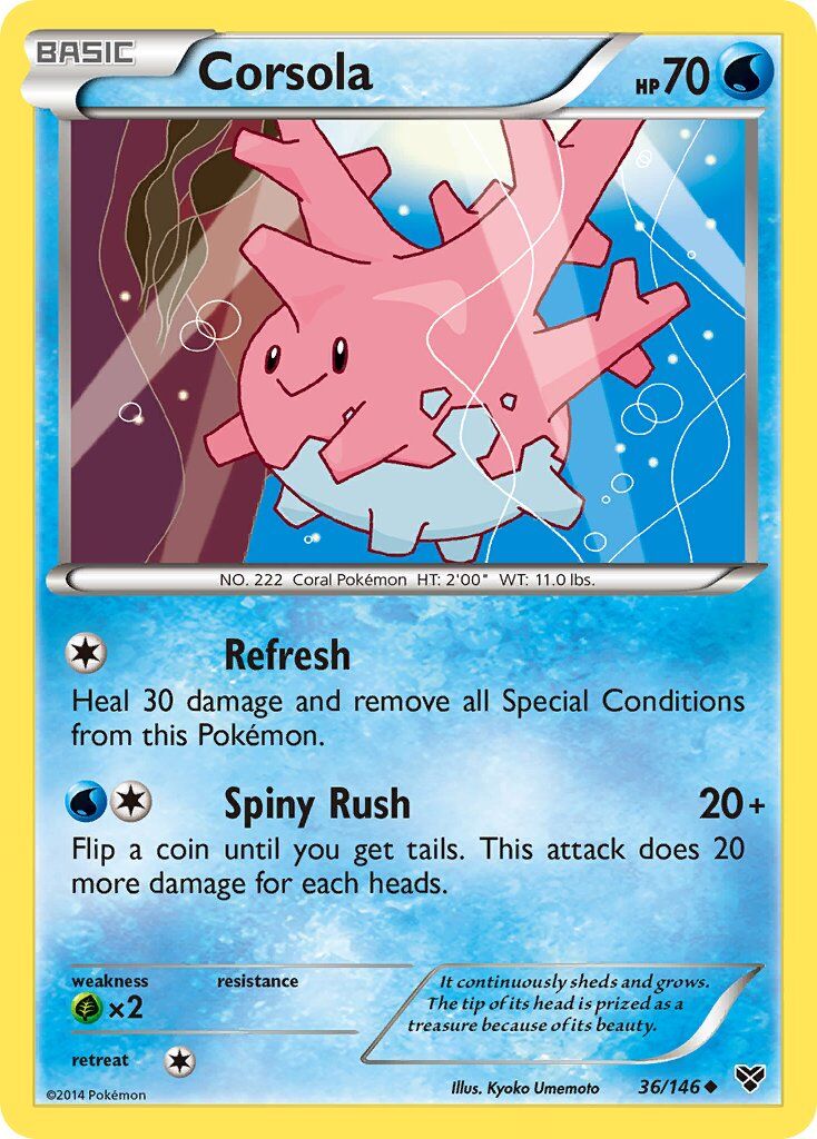 Corsola - 36/146 - EN Corsola - 36/146 - EN