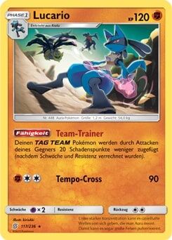 Lucario 117/236 - Pokémon TCG