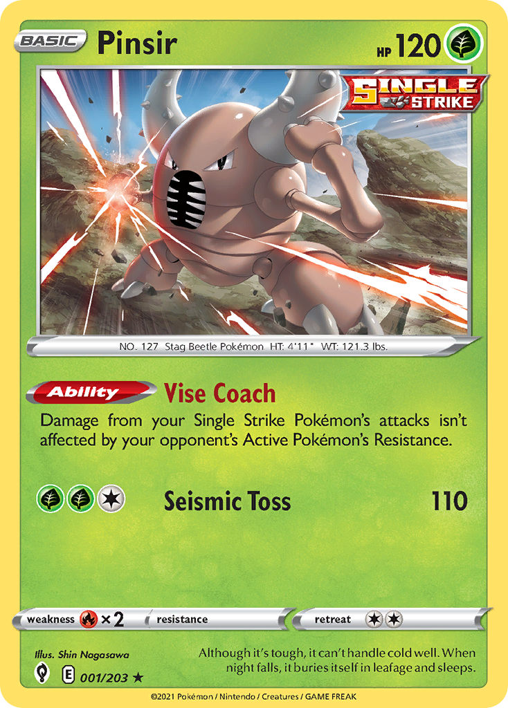 Pinsir - 001/203 - EN Pinsir - 001/203 - EN