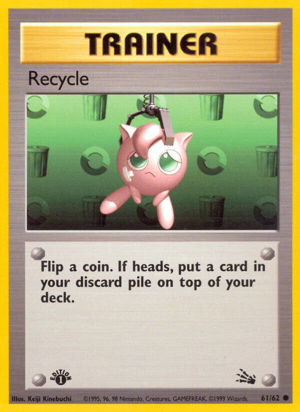 Recycle - 61/62 - Unlimited - EN
