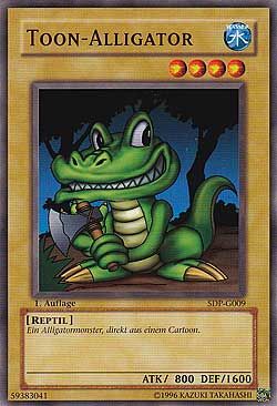 Toon-Alligator - Yu-Gi-Oh!