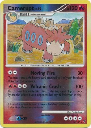 Camerupt - 18/147 - Reverse Holo - EN