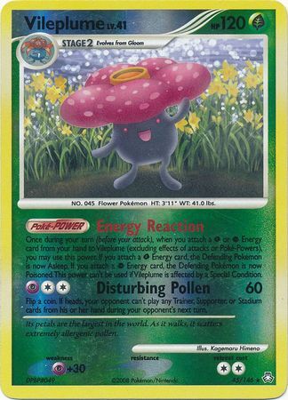 Vileplume - 45/146 - Reverse Holo - EN Vileplume - 45/146 - Reverse Holo - EN