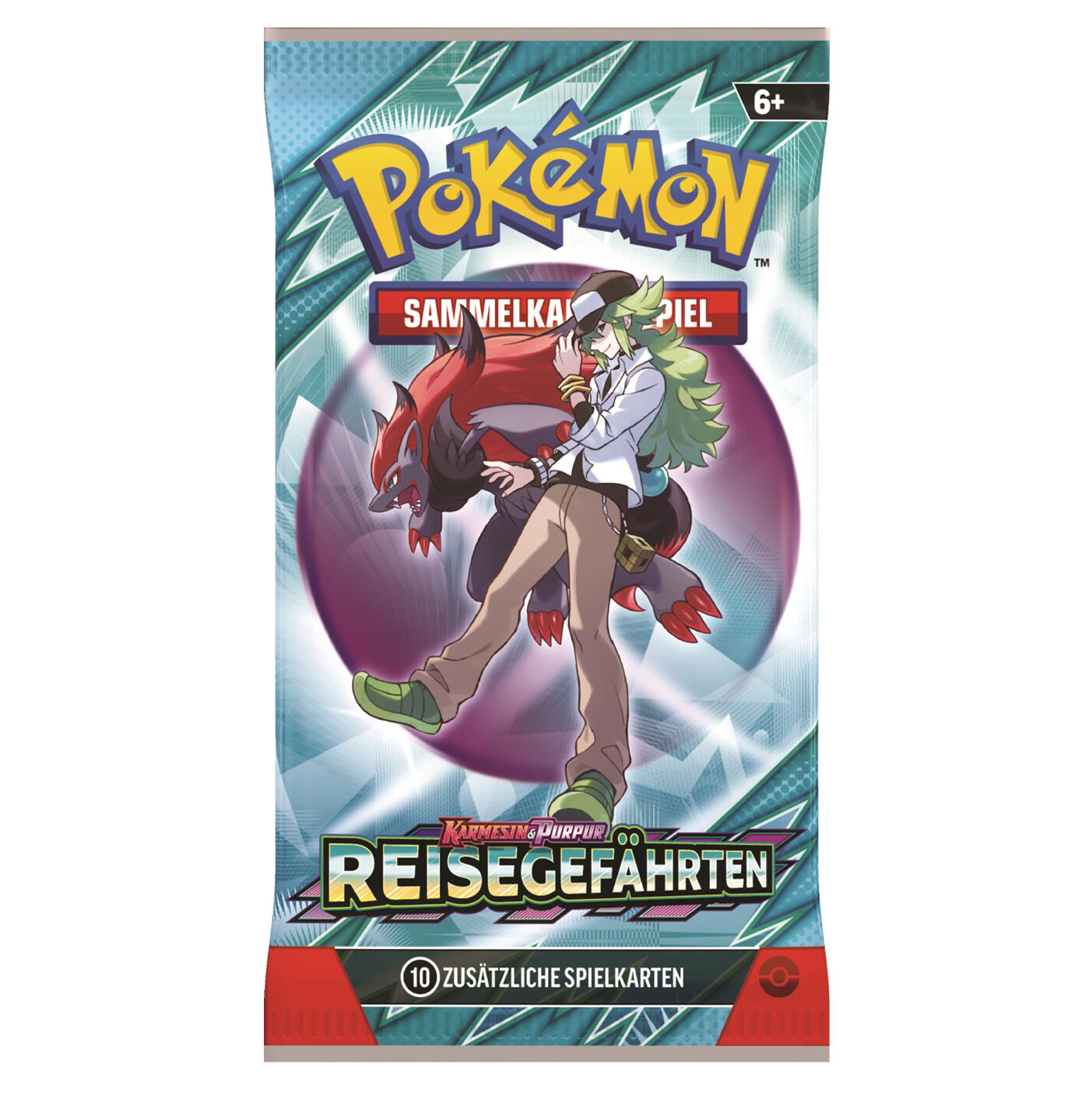Pokémon TCG: Karmesin&Purpur - Reisegefährten (KP09) Booster Pack - DE