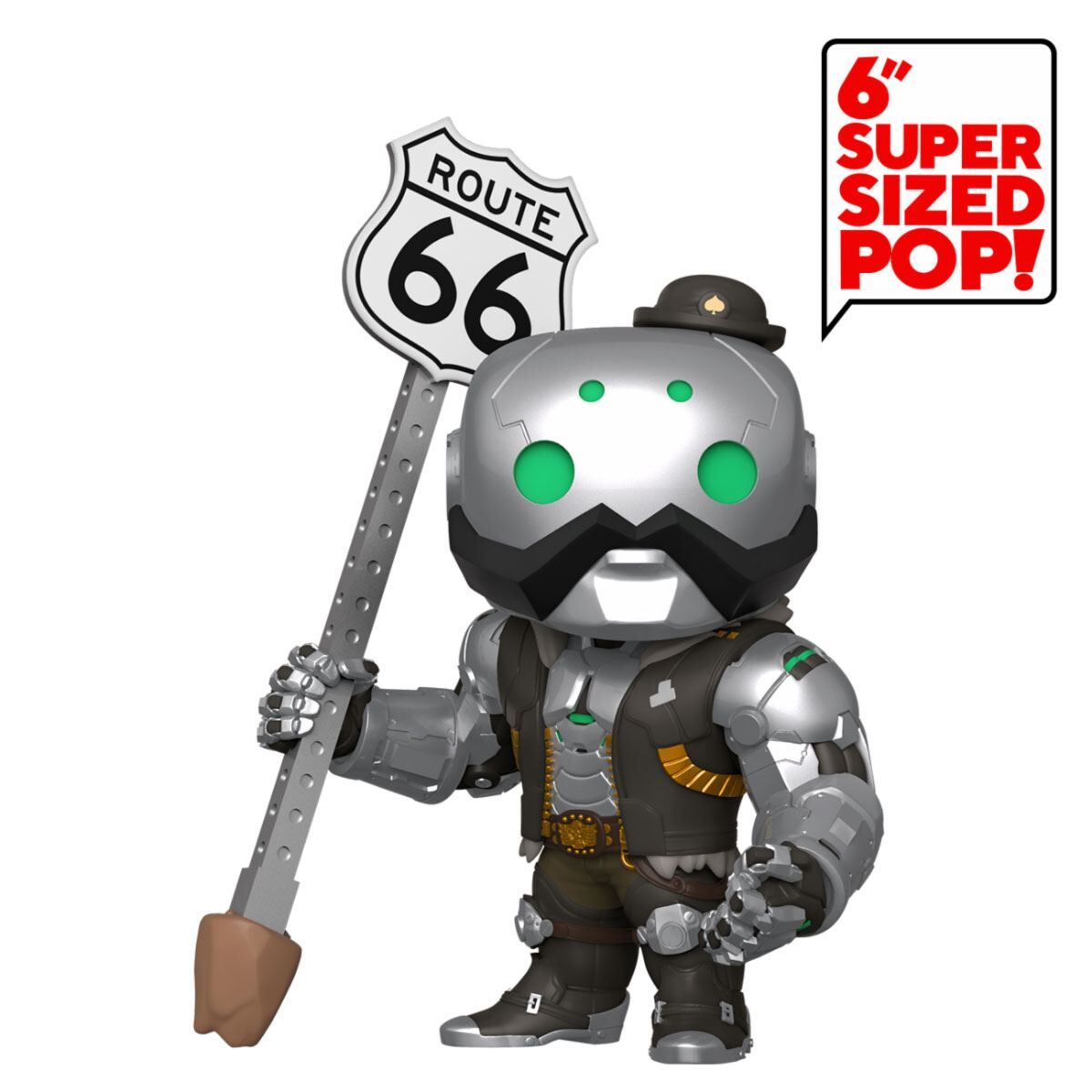 Overwatch Super Sized POP! Vinyl Figur B.O.B. 15 cm