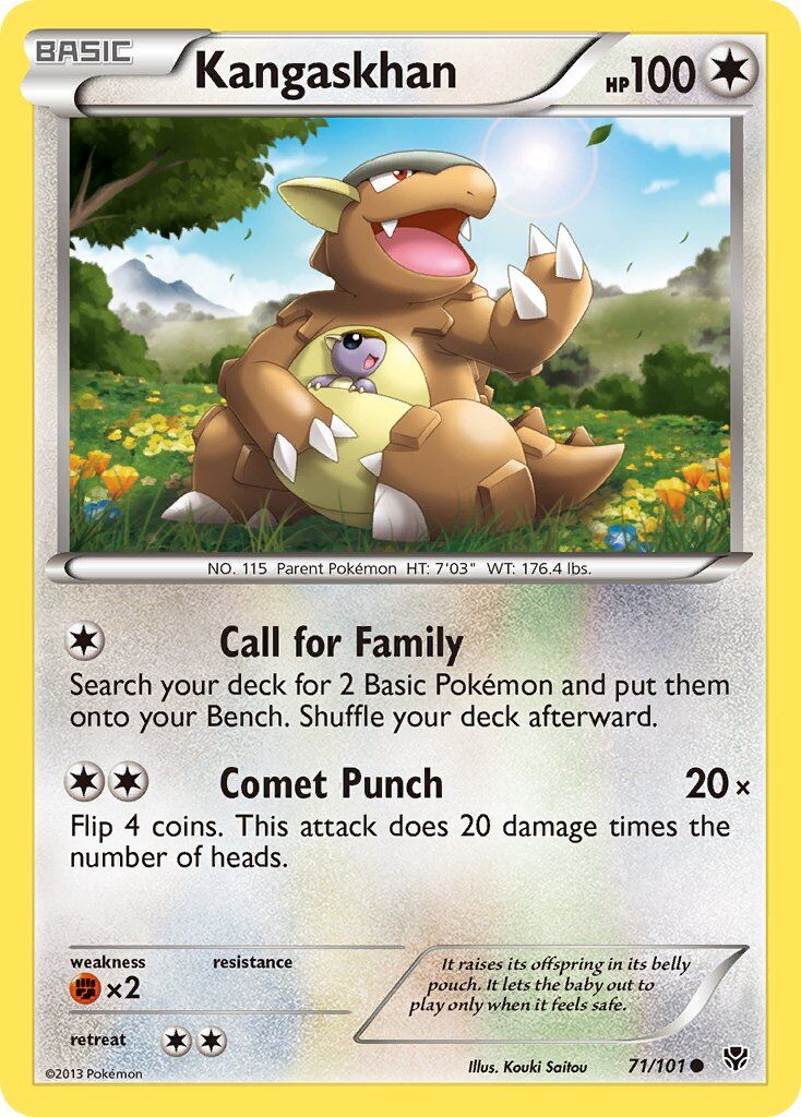 Kangaskhan - 71/101 - EN Kangaskhan - 71/101 - EN